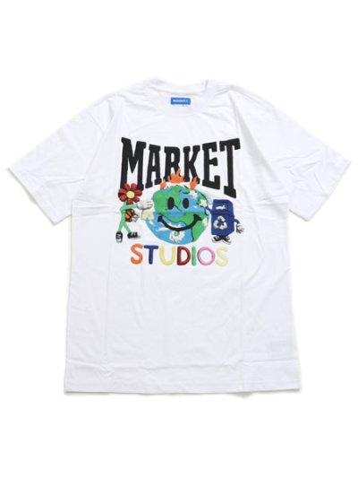 画像1: MARKET SMILEY STUDIOS TEE