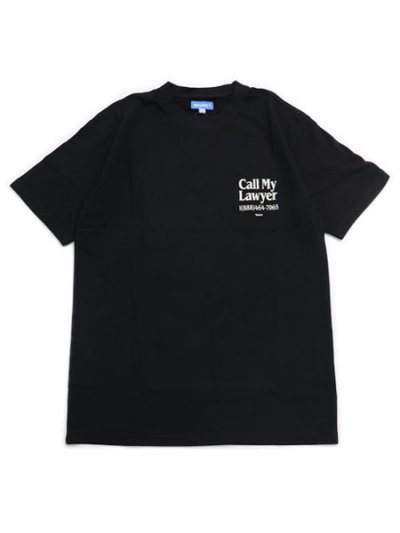 画像2: MARKET CALL MY LAWYER TEE WASHED BLACK