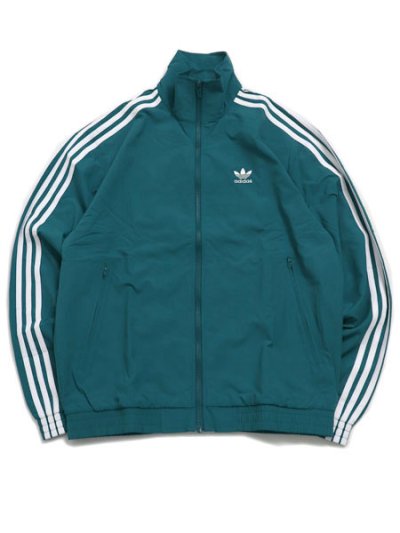 画像1: 【送料無料】ADIDAS WOVEN FBIRD TRACK TOP-LEGACY TEAL