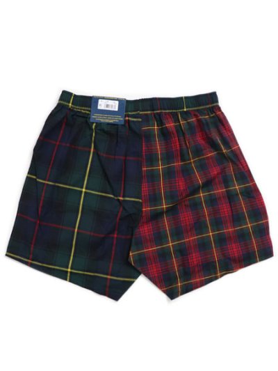 画像2: POLO RALPH LAUREN CLASSIC FIT PLAID PATCHWORK WOVEN BOXER