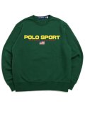 【送料無料】POLO RALPH LAUREN POLO SPORT FLEECE SWEATSHIRT GRN/GLD/RED