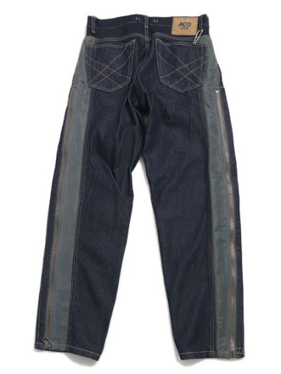 画像1: 【送料無料】AVIREX CROSSOVER 5POCKET DENIM PANTS INDIGO