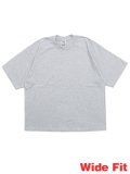 PRO CLUB HEAVYWIDE OVERSIZED WIDE S/S TEE-H.GREY