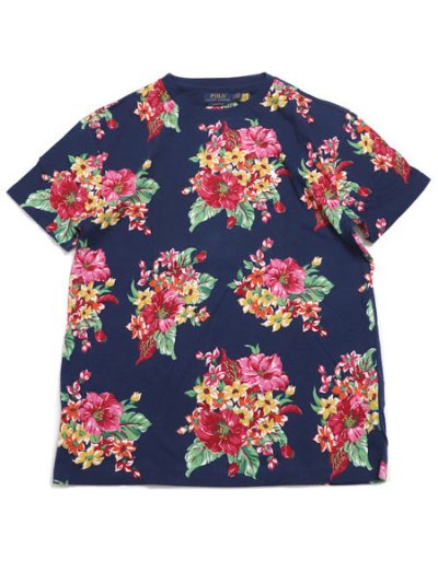 画像1: 【MEGA SALE】POLO RALPH LAUREN CLASSIC FIT FLORAL TEE