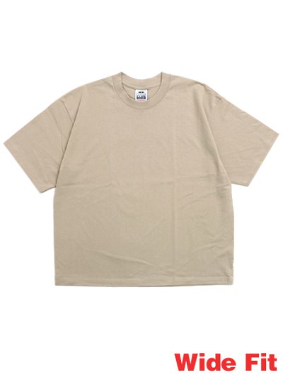 画像1: PRO CLUB HEAVYWIDE OVERSIZED WIDE S/S TEE-KHAKI