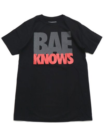 画像1: 【MEGA SALE】REASON BAE KNOWS TEE-BK/3M