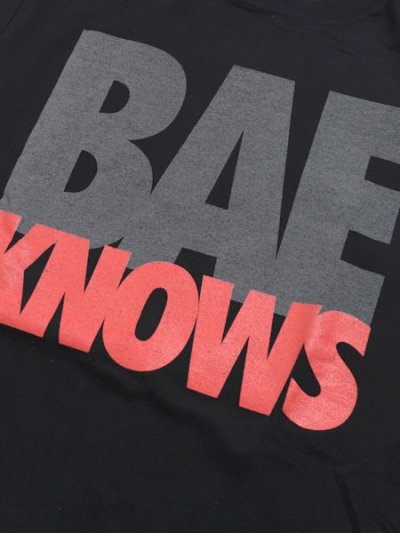 画像3: 【MEGA SALE】REASON BAE KNOWS TEE-BK/3M