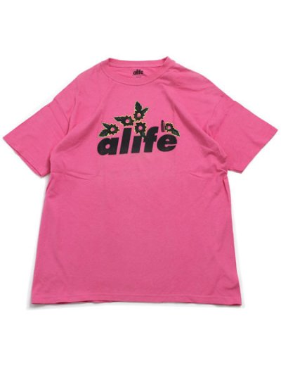 画像1: 【MEGA SALE】A-LIFE BULLET FLOWER TEE