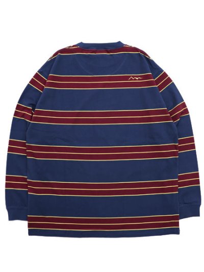 画像2: MANASTASH ABERDEEN L/S TEE NAVY