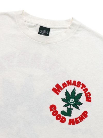 画像3: MANASTASH HEMP TEE GOOD HEMP WHITE