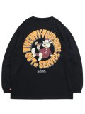 MANASTASH RE:POLY L/S TEE 24HRS BLACK