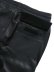 画像4: 【送料無料】EPTM. FAUX LEATHER SNAP FLARE PANT-BLACK