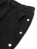 画像3: 【送料無料】EPTM. FRENCH TERRY SNAP FLARED PANT-BLACK