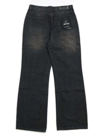 画像2: 【送料無料】EPTM. DISTRESSED BAGGY JEANS-BLACK