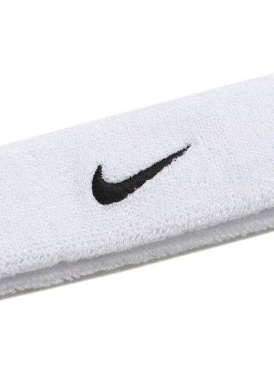 画像3: NIKE SWOOSH HEAD BAND-WHITE/BLACK