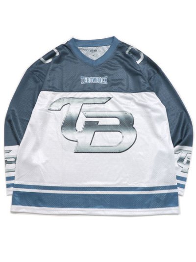 画像1: 【送料無料】THROWBACK TB HOCKEY JERSEY