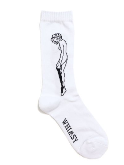 画像2: WHIMSY SOCKS CATHIE SOCKS WHITE