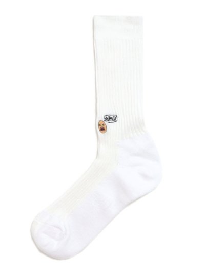 画像1: WHIMSY SOCKS EMJAY SOCKS WHITE