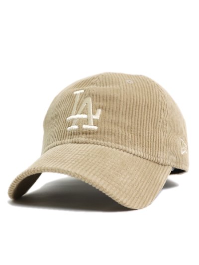 画像1: NEW ERA 9TWENTY CORDUROY DODGERS-BEIGE