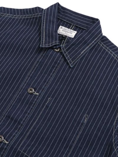 画像3: 【送料無料】SCHOTT OLD HICKORY DENIM JACKET INDIGO