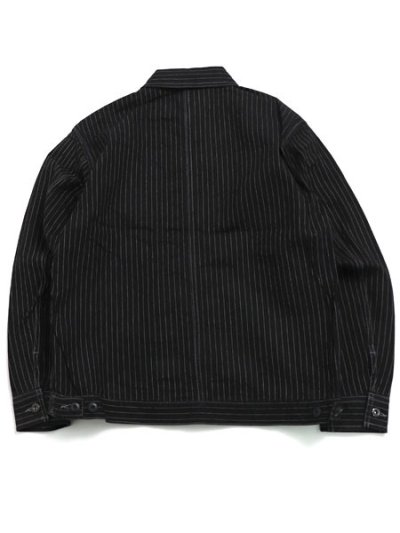 画像2: 【送料無料】SCHOTT OLD HICKORY DENIM JACKET BLACK