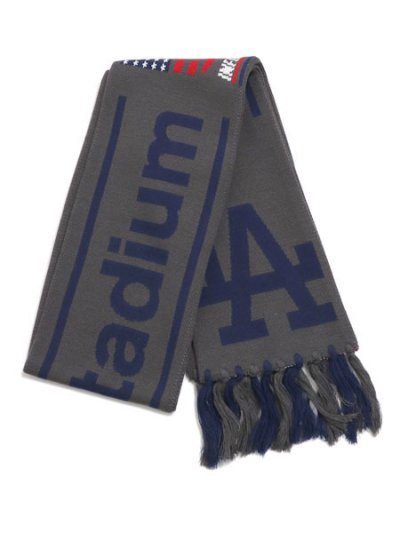 画像2: INFIELDER DESIGN MLB STADIUM MUFFLER DODGERS GREY