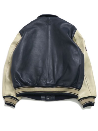 画像2: 【送料無料】AVIREX 90'S GOALERS VARSITY JACKET