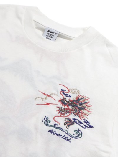 画像3: AVIREX EMBROIDERY TEE JAPAN MAP