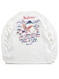 AVIREX EMBROIDERY TEE JAPAN MAP