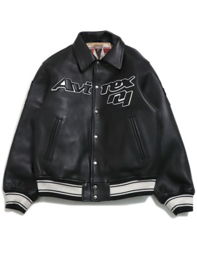 画像1: 【送料無料】AVIREX 90'S GOALERS VARSITY JACKET