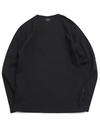 画像2: AVIREX DAILY RIB CREW NECK L/S TEE