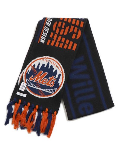 画像1: INFIELDER DESIGN MLB STADIUM MUFFLER METS BLACK