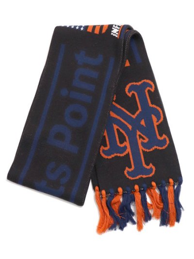 画像2: INFIELDER DESIGN MLB STADIUM MUFFLER METS BLACK