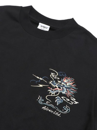 画像3: AVIREX EMBROIDERY TEE JAPAN MAP