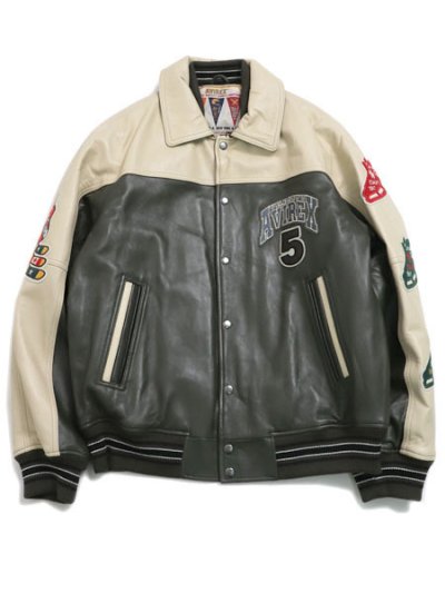 画像2: 【送料無料】AVIREX STADIUM JACKET WILD BEARS