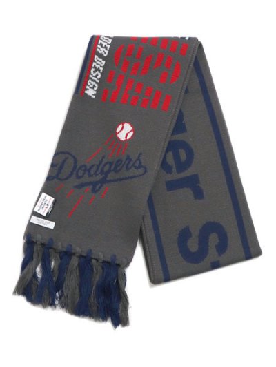 画像1: INFIELDER DESIGN MLB STADIUM MUFFLER DODGERS GREY