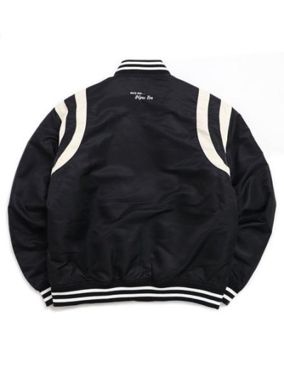 画像2: 【送料無料】NEW ERA NYLON VARSITY JACKET COOPERSTOWN METS