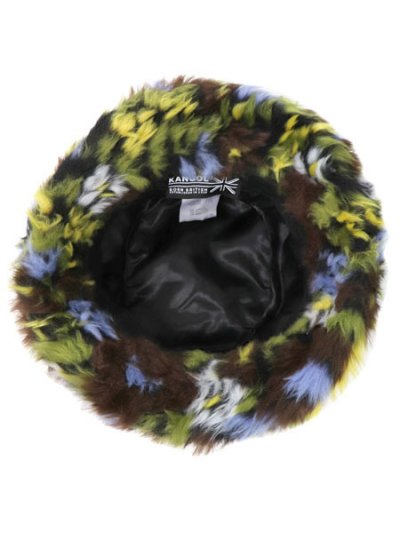 画像4: 【送料無料】KANGOL FAUX FUR BUCKET CAMO FLOWER