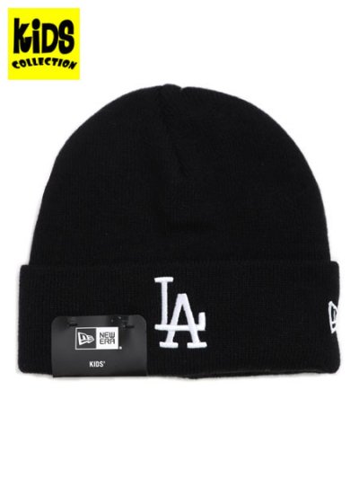 画像1: 【KIDS】NEW ERA KIDS BASIC CUFF KNIT TEAM LOGO DODGERS