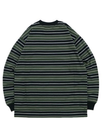 画像2: NEW ERA MULTI BORDER L/S OVERSIZED COTTON TEE