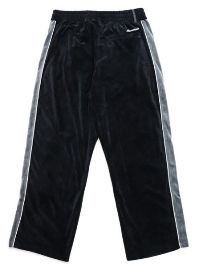 画像2: 【送料無料】MANASTASH VELVET TRACK PANTS BLACK