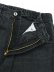 画像3: 【送料無料】MANASTASH MS DENIM SKATER PANTS BLACK USED