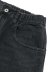 画像4: 【送料無料】MANASTASH MS DENIM SKATER PANTS BLACK USED