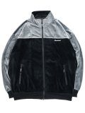 【送料無料】MANASTASH VELVET TRACK JACKET BLACK