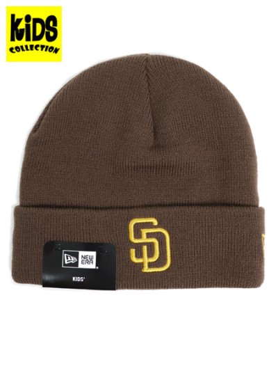 画像1: 【KIDS】NEW ERA KIDS BASIC CUFF KNIT TEAM LOGO PADRES