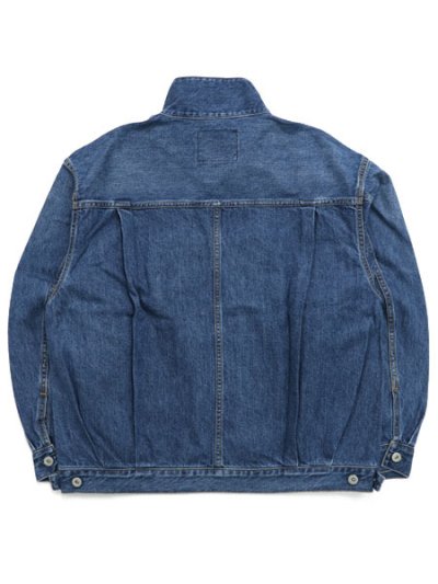 画像2: 【送料無料】MANASTASH MS DENIM ZIP JACKET USED