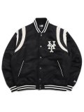 【送料無料】NEW ERA NYLON VARSITY JACKET COOPERSTOWN METS