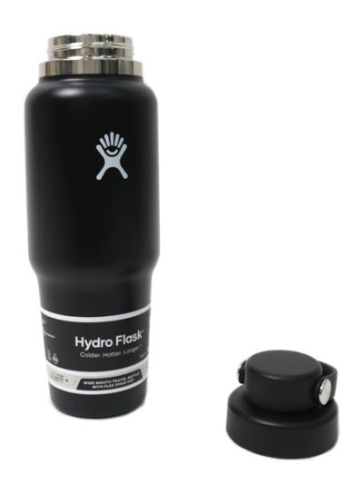 画像2: Hydro Flask 32 OZ TRAVEL BOTTLE FLEX CHUG CAP-BLACK