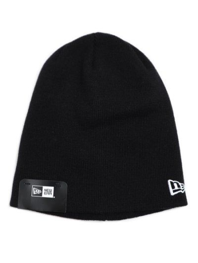 画像1: NEW ERA BASIC BEANIE-BLACK