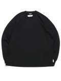 【送料無料】REIGNING CHAMP MIDWEIGHT JERSEY STANDARD L/S-BLACK